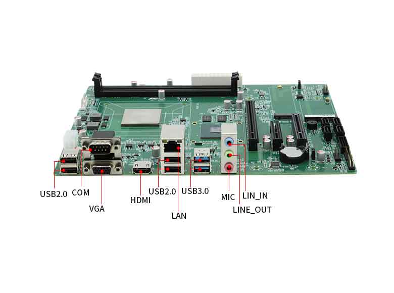 龍芯3A6000信創(chuàng)辦公主板P603L(圖4)