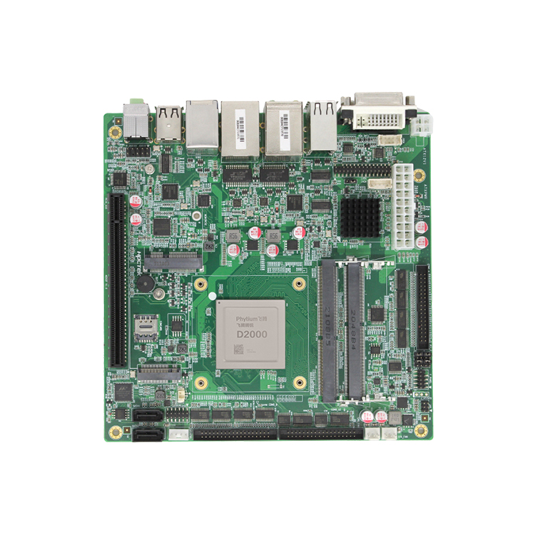 飛騰D2000/8金融工控主板M202F-D